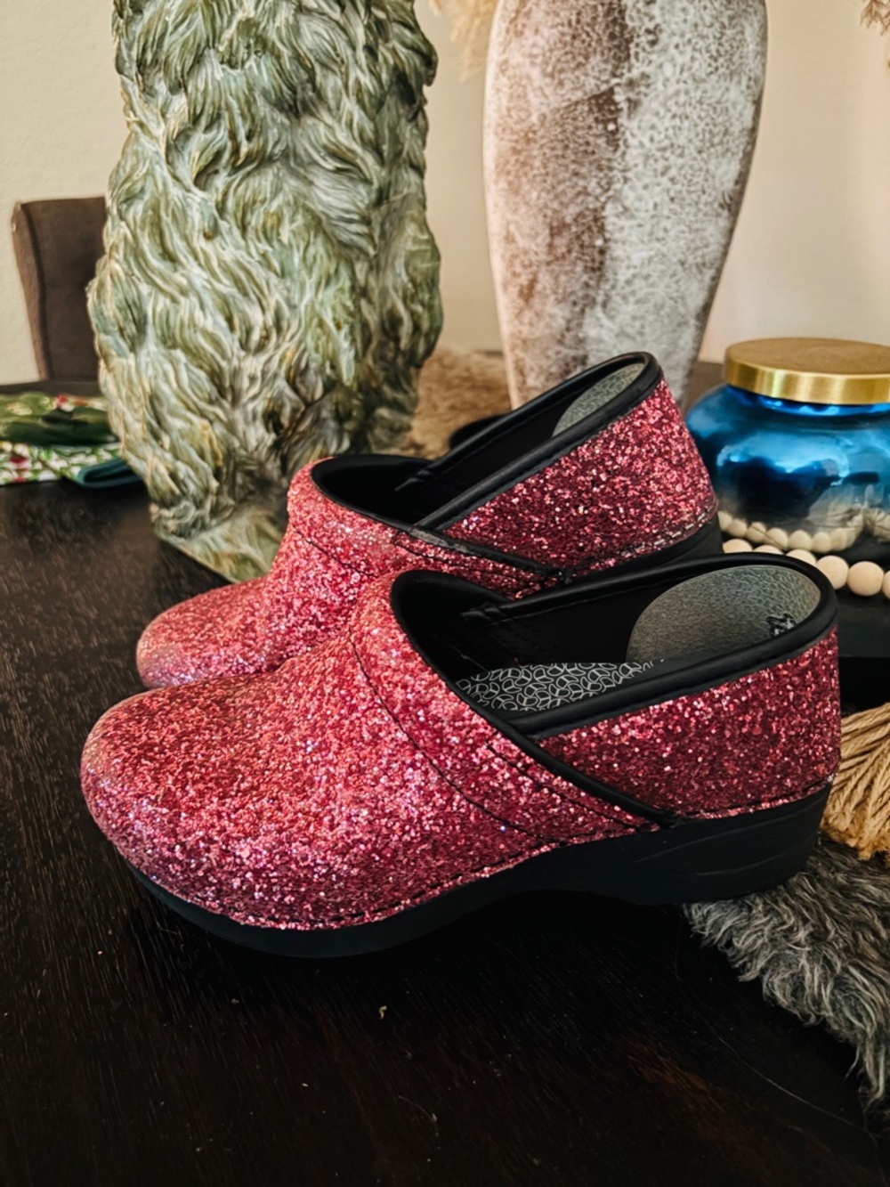 DANSKO professional slip on clogs pink
GLITTER